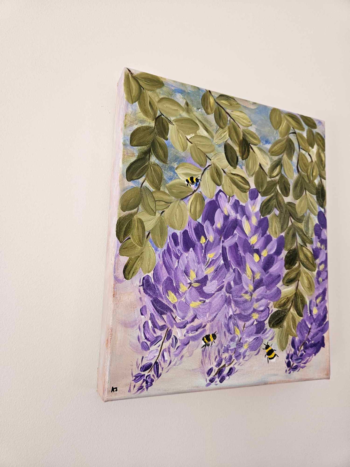 Wisteria Dreaming - On Canvas