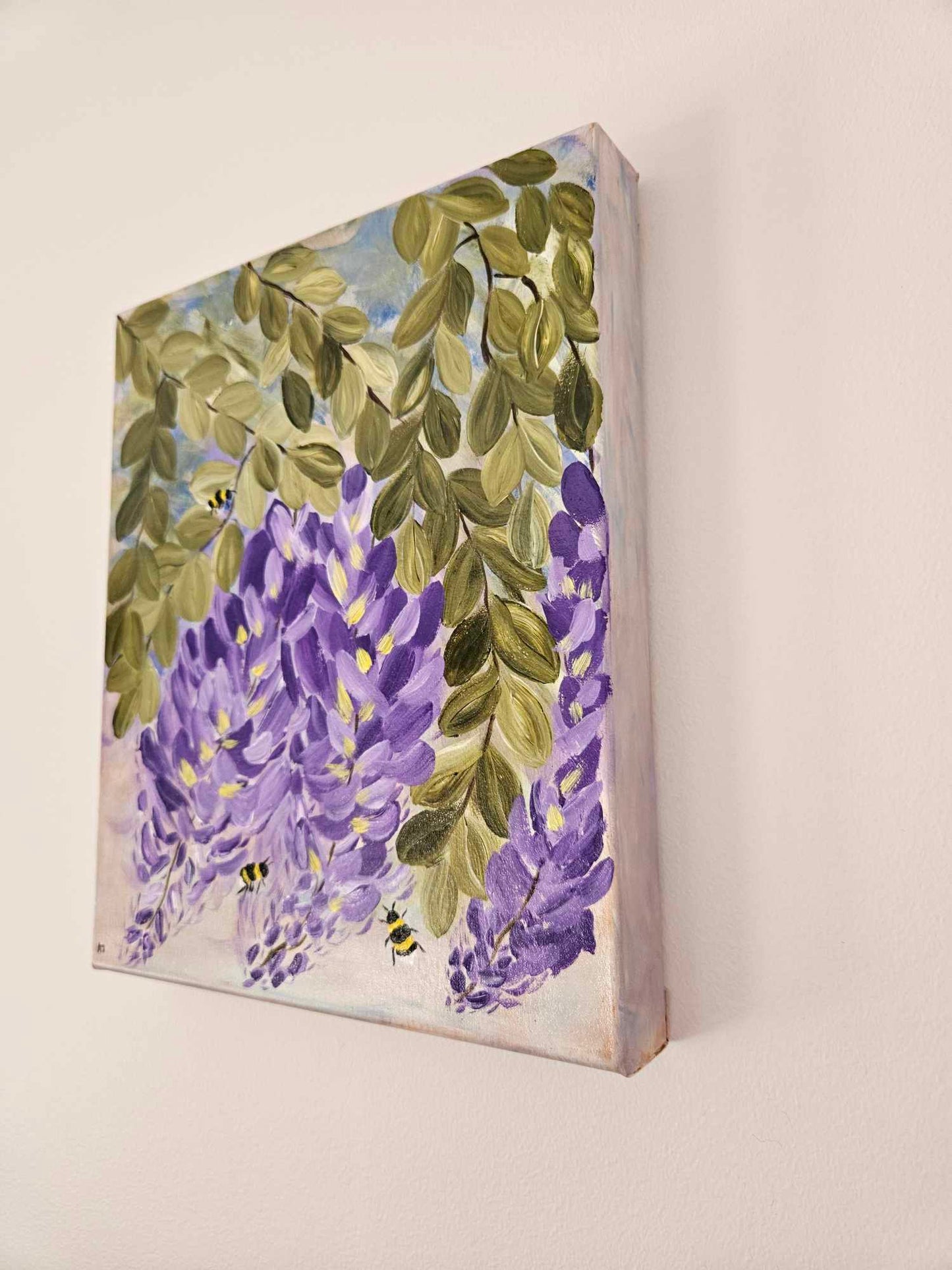 Wisteria Dreaming - On Canvas